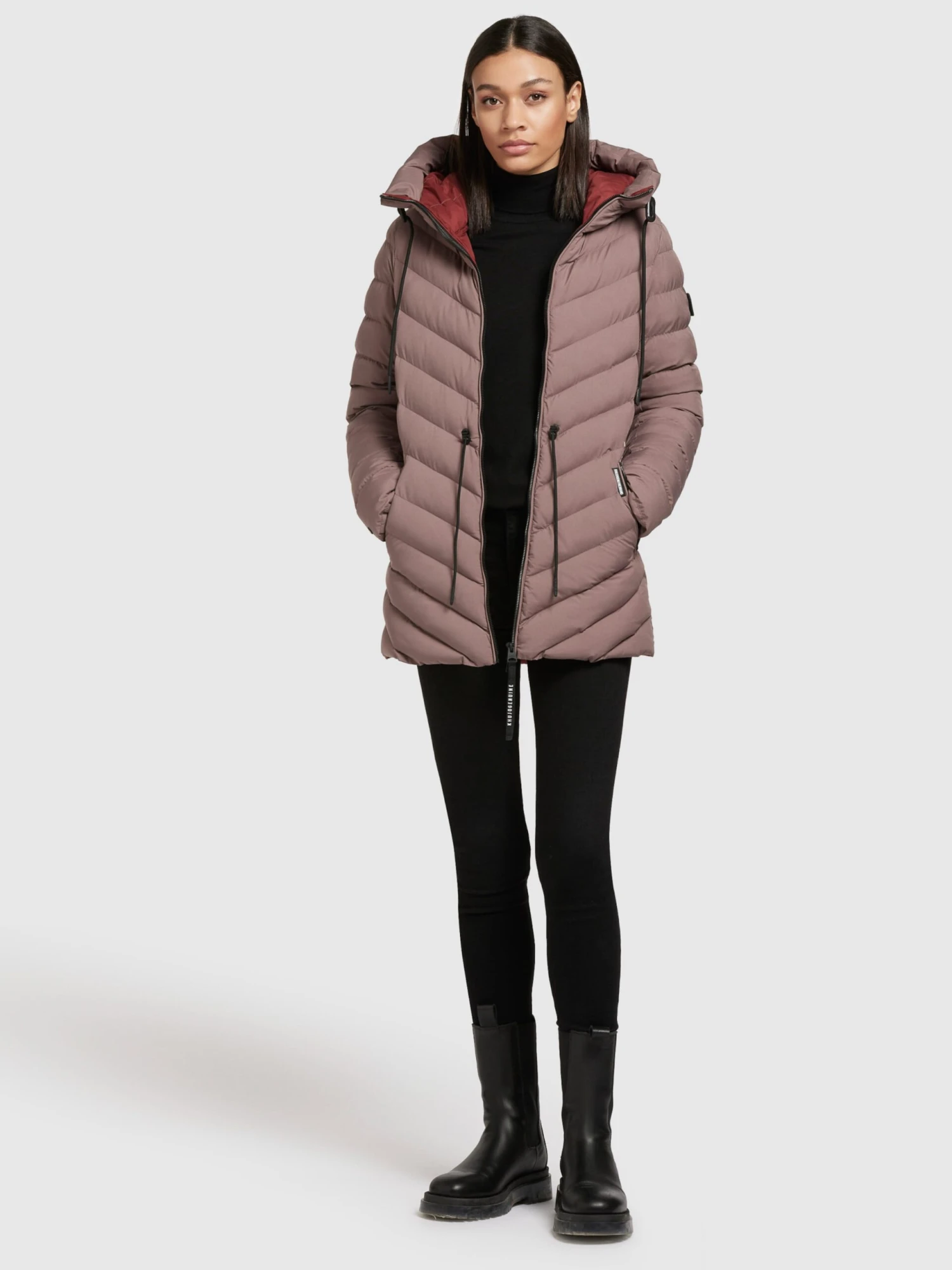 Khujo Vestes De Mi-saison Veste Mi-saison Noomi Femme Rose Ancienne 3 Khujo Vestes De Mi-saison Veste Mi-saison Noomi Femme Rose Ancienne - Image 3