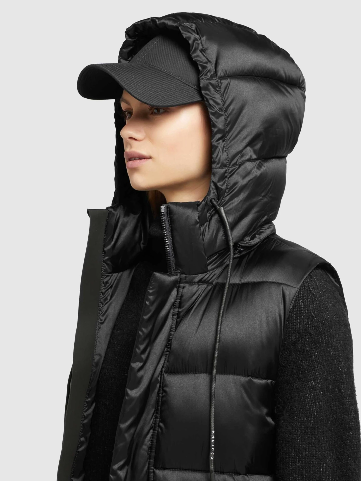 Khujo Vestes Sans Manches Gilet Tourin Femme Noir 7 Khujo Vestes Sans Manches Gilet Tourin Femme Noir - Image 7