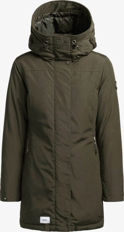 Khujo Vestes Dhiver Veste D’hiver Kanda 2 Femme Olive
