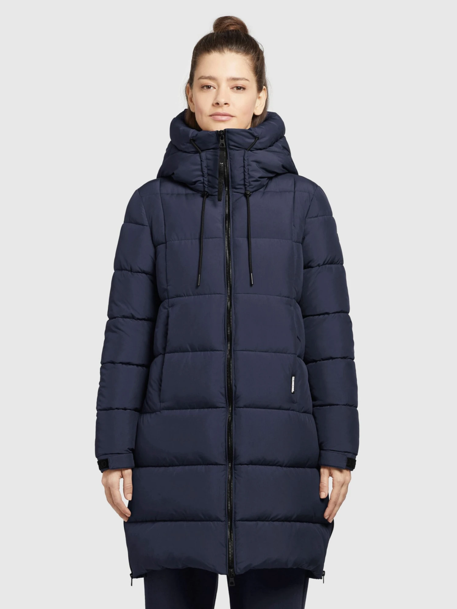 Khujo Manteaux Dhiver Manteau D’hiver Youma Femme Bleu Marine 2 Khujo Manteaux Dhiver Manteau D’hiver Youma Femme Bleu Marine - Image 2