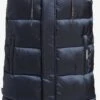 Khujo Vestes Sans Manches Gilet Tourin Femme Bleu Marine