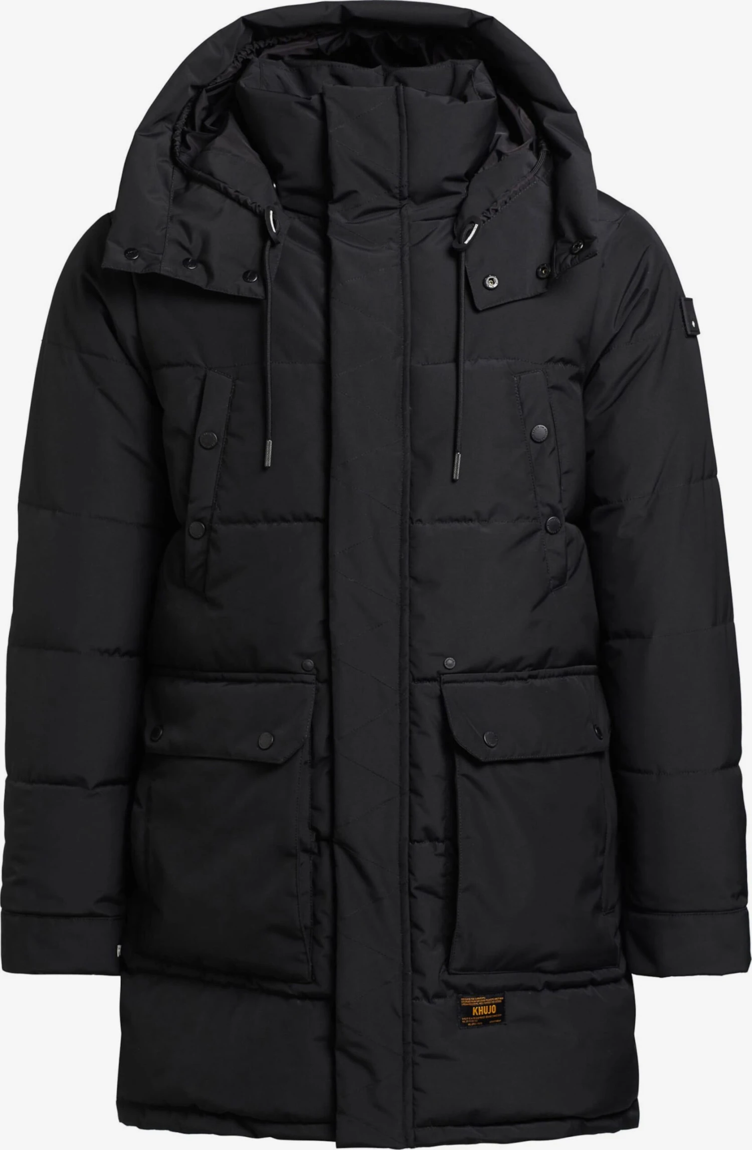 Khujo Vestes Dhiver Veste D’hiver Vivas Homme Noir 1 Khujo Vestes Dhiver Veste D’hiver Vivas Homme Noir