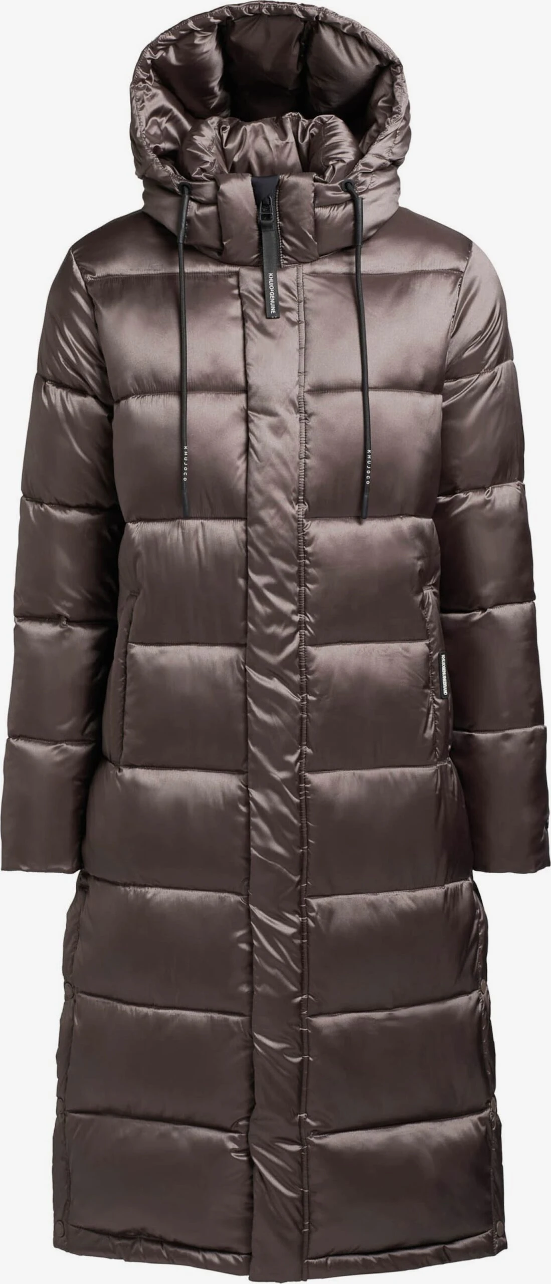 Khujo Manteaux Dhiver Manteau D’hiver Julina Femme Taupe 1 Khujo Manteaux Dhiver Manteau D’hiver Julina Femme Taupe