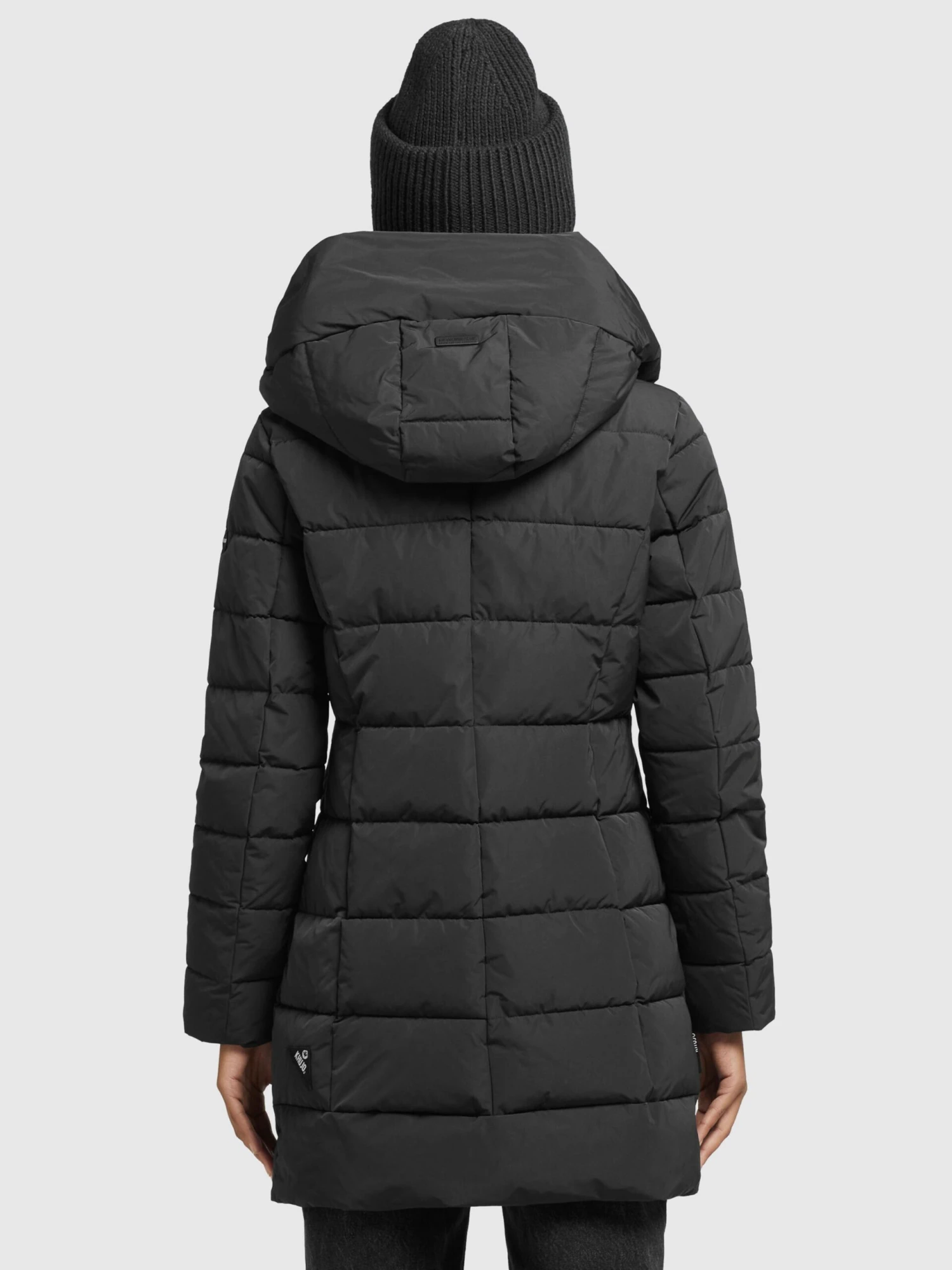 Khujo Manteaux Courts Manteau D’hiver Floyt Femme Noir 4 Khujo Manteaux Courts Manteau D’hiver Floyt Femme Noir - Image 4