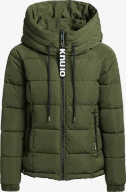 Khujo Vestes Dhiver Veste D’hiver Joilee Femme Kaki