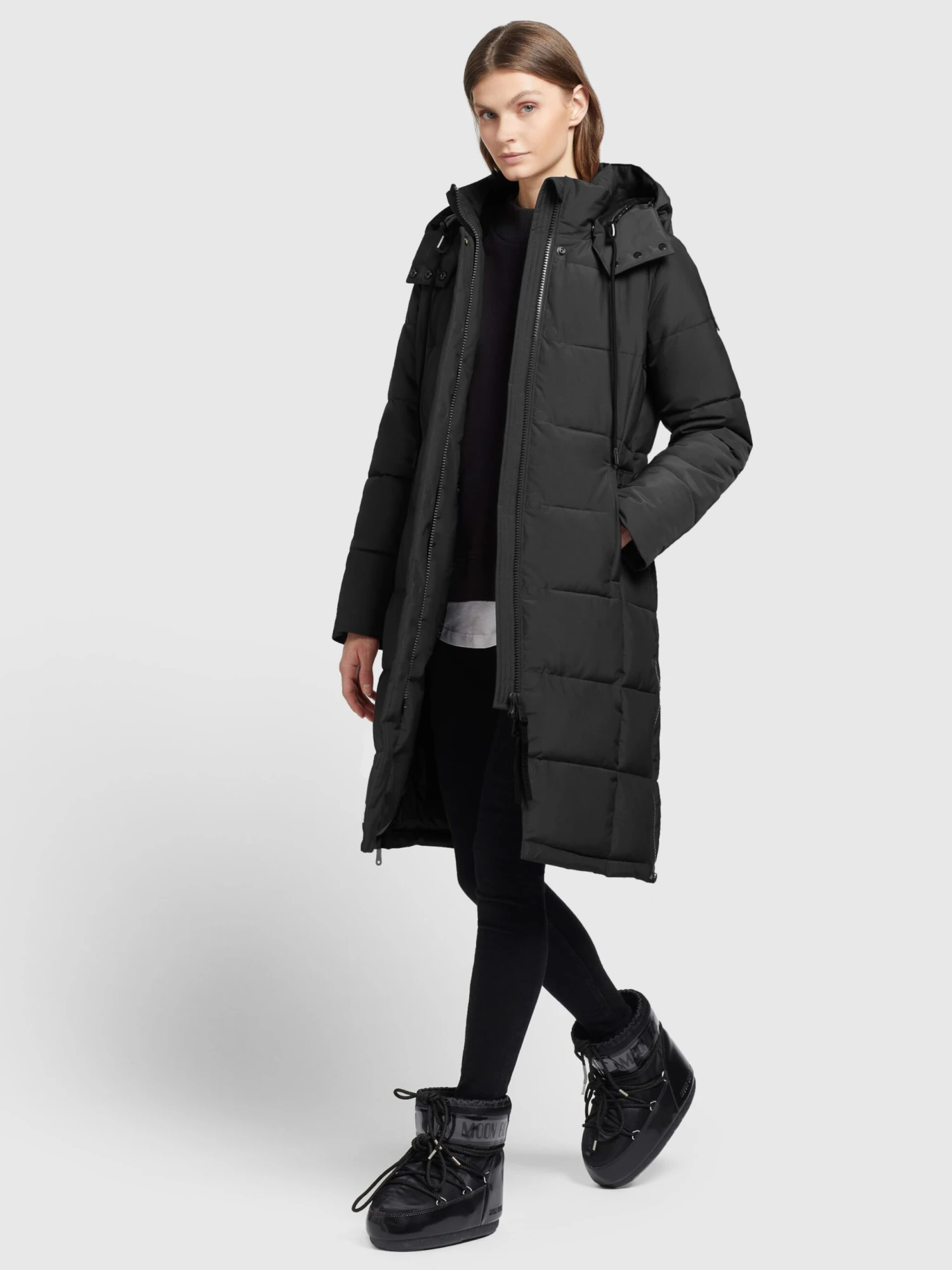 Khujo Manteaux Dhiver Manteau D’hiver Cliv Femme Noir 6 Khujo Manteaux Dhiver Manteau D’hiver Cliv Femme Noir - Image 6