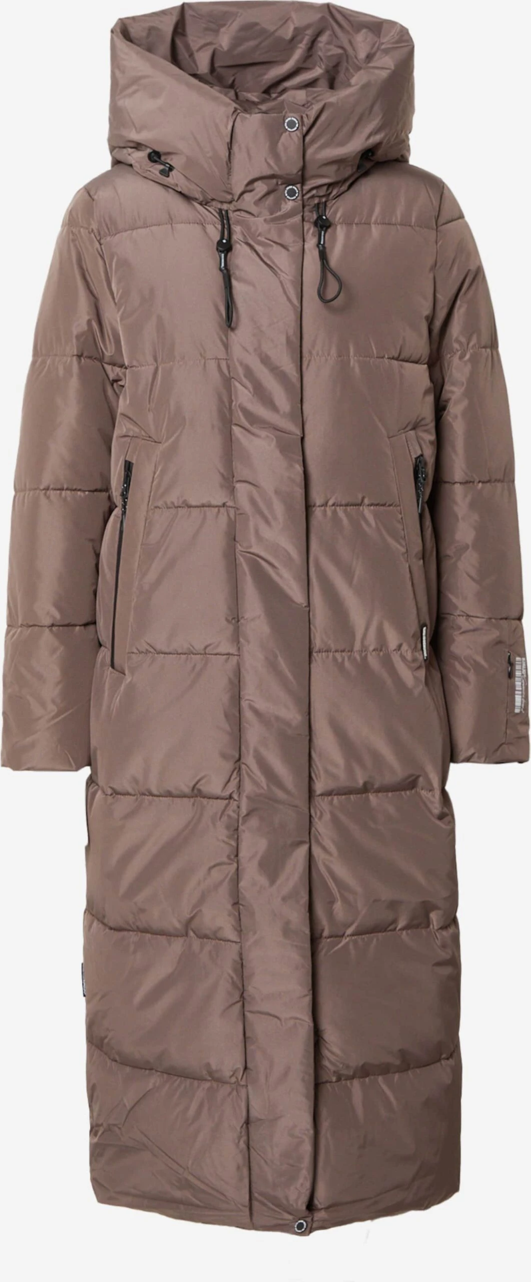 Khujo Manteaux De Mi-saison Manteau Mi-saison Soulani Femme Taupe 1 Khujo Manteaux De Mi-saison Manteau Mi-saison Soulani Femme Taupe