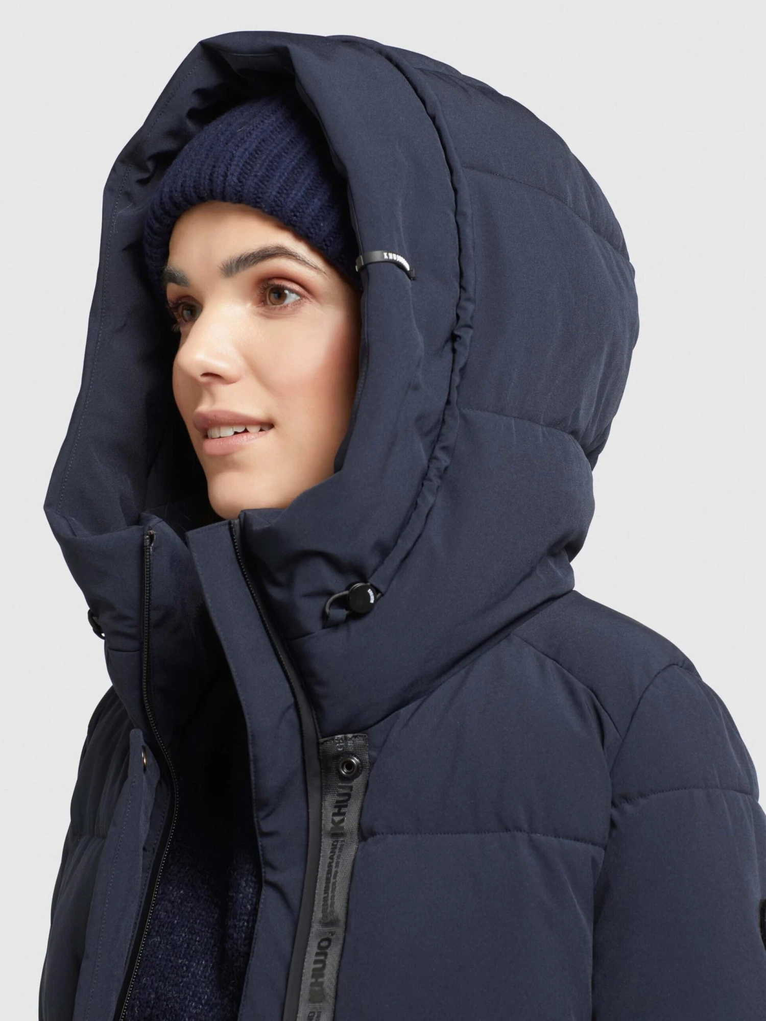 Khujo Manteaux Courts Manteau D’hiver Wente Femme Bleu Foncé 7 Khujo Manteaux Courts Manteau D’hiver Wente Femme Bleu Foncé - Image 7