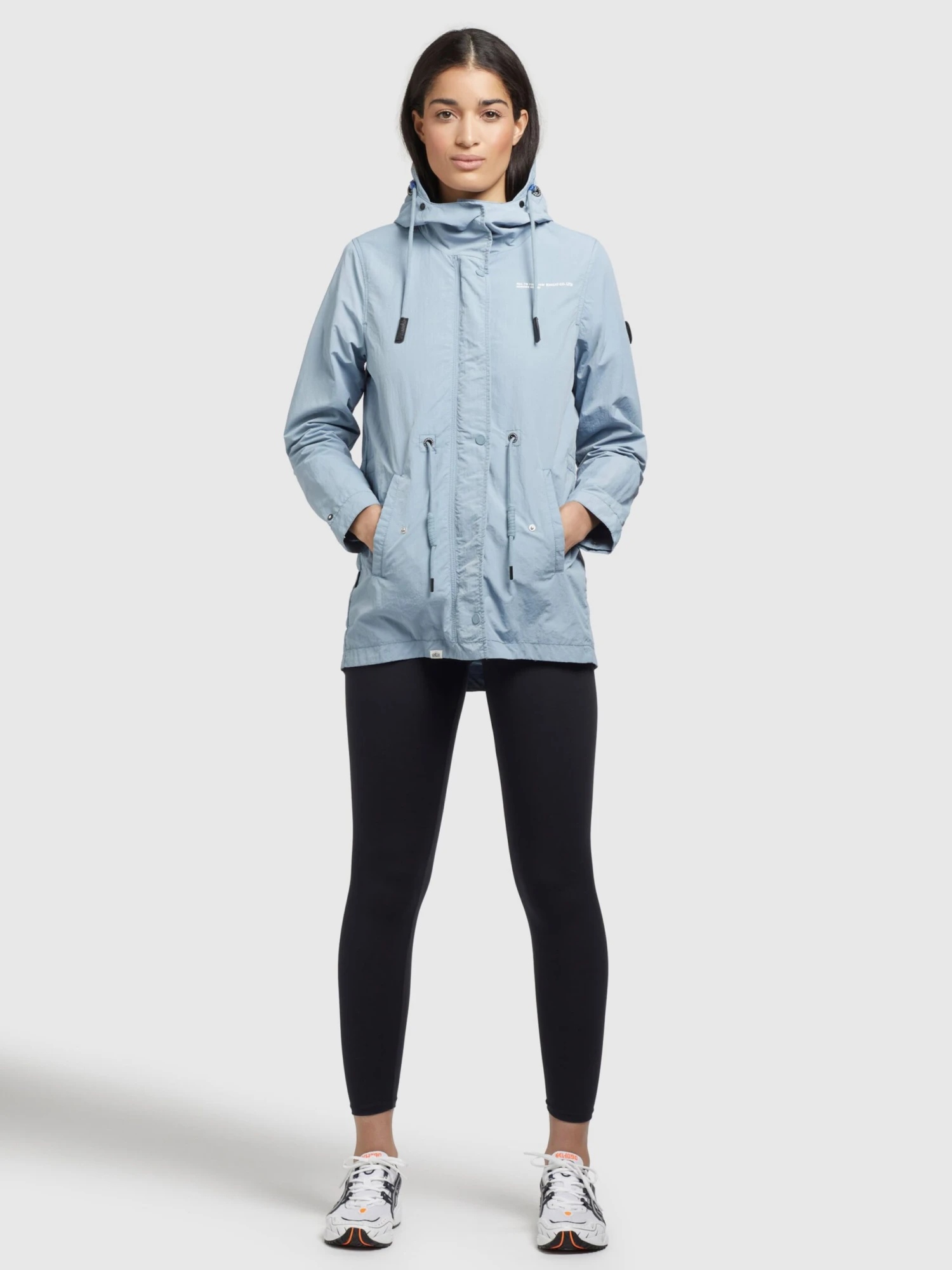 Khujo Vestes De Mi-saison Veste Mi-saison CAIMA Femme Bleu Clair 2 Khujo Vestes De Mi-saison Veste Mi-saison CAIMA Femme Bleu Clair - Image 2
