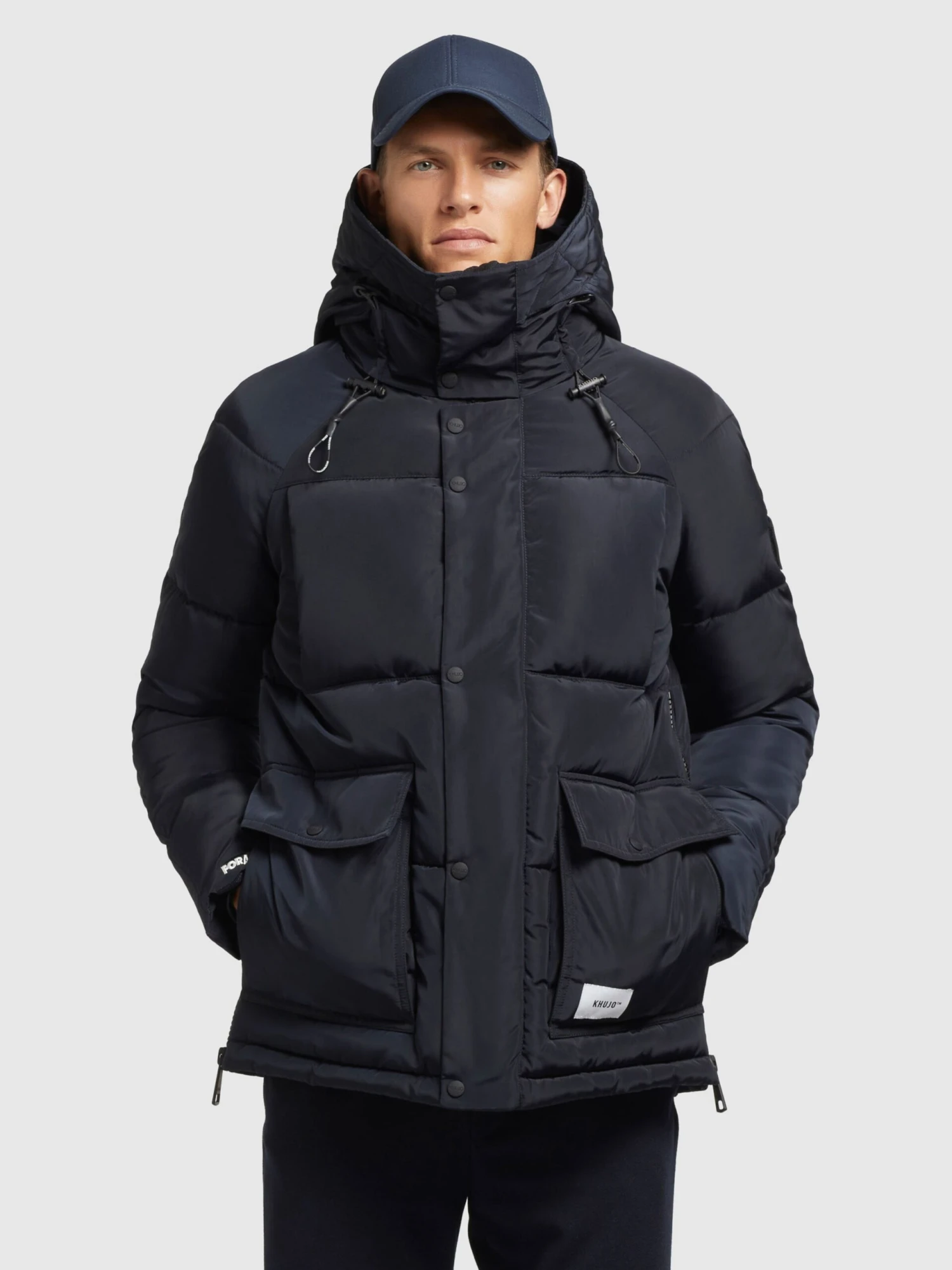 Khujo Vestes Dhiver Veste D’hiver Jedi Homme Bleu Foncé 2 Khujo Vestes Dhiver Veste D’hiver Jedi Homme Bleu Foncé - Image 2