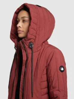 Khujo Vestes Dhiver Veste D’hiver Jerry Femme Rouge Rouille 14 Khujo Vestes Dhiver Veste D’hiver Jerry Femme Rouge Rouille -Khujo Boutique 87a6e76876190d9c55bad694279331fd