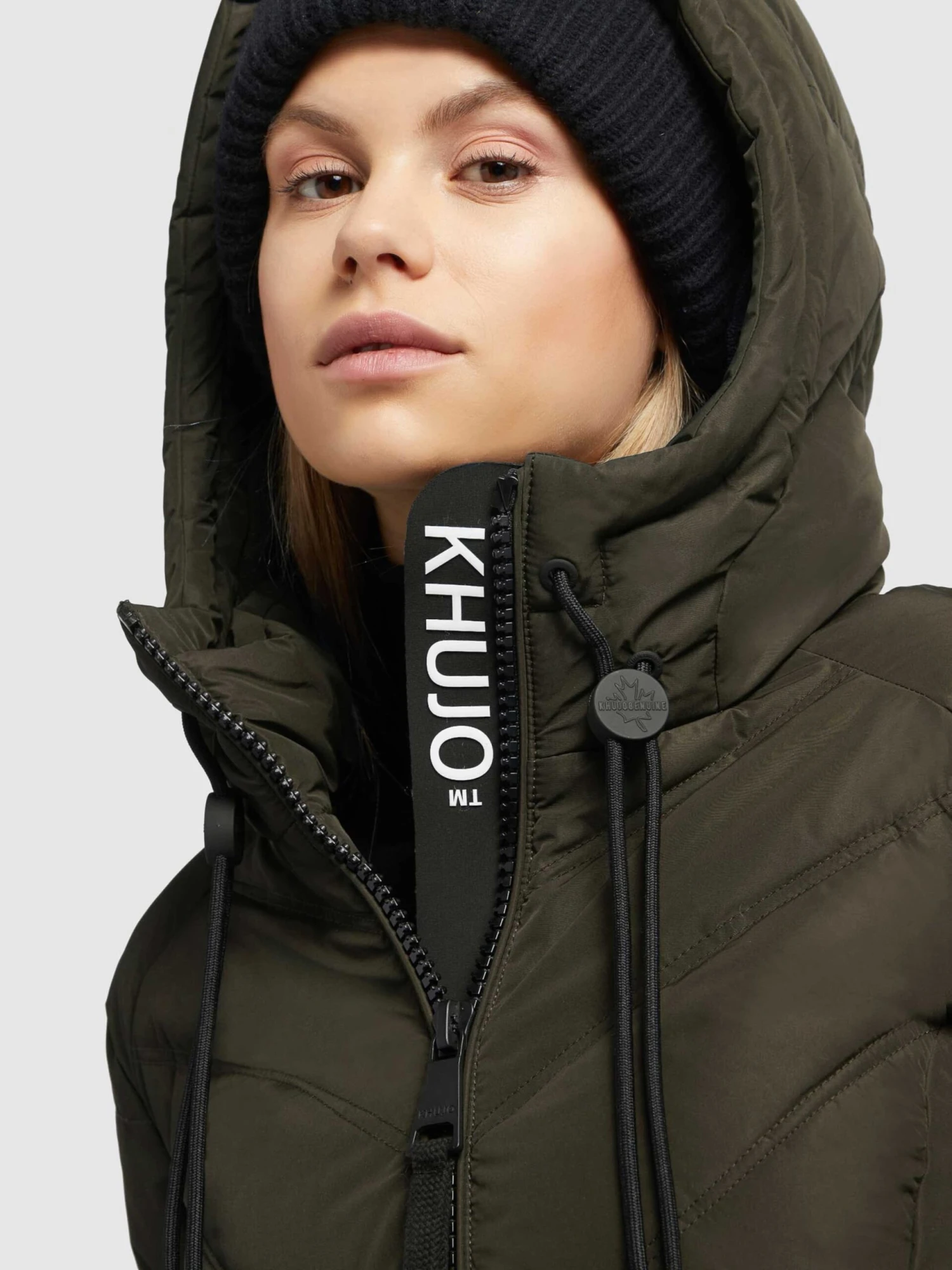 Khujo Vestes De Mi-saison Veste Mi-saison Stern Femme Kaki 6 Khujo Vestes De Mi-saison Veste Mi-saison Stern Femme Kaki - Image 6