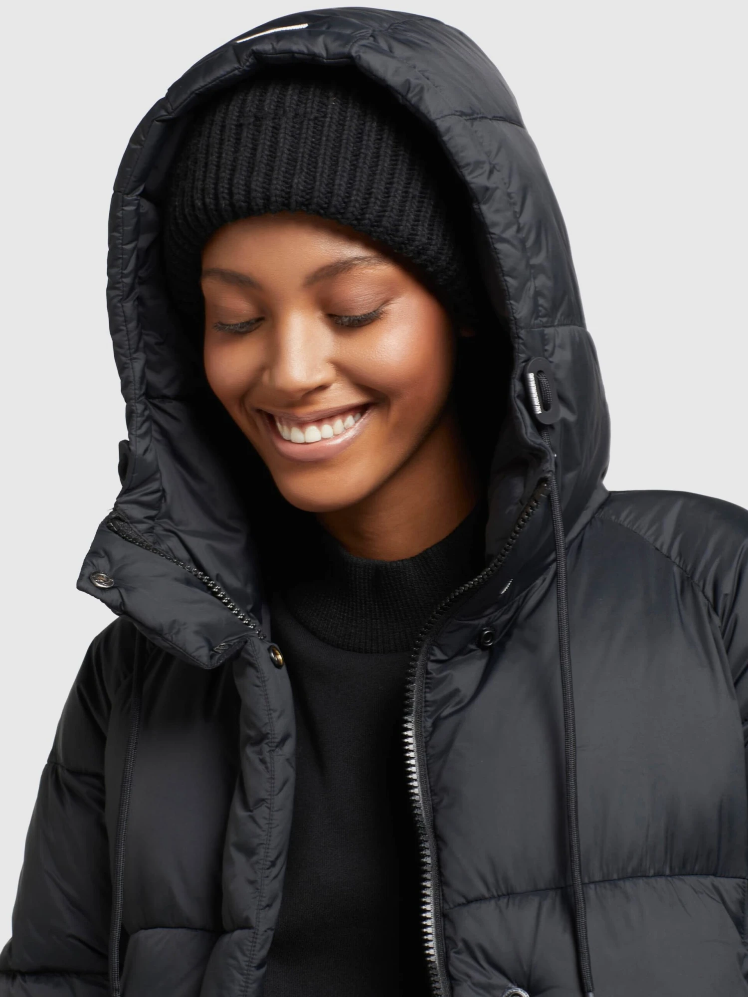 Khujo Manteaux Dhiver Manteau D’hiver LAMERA Femme Noir 6 Khujo Manteaux Dhiver Manteau D’hiver LAMERA Femme Noir - Image 6