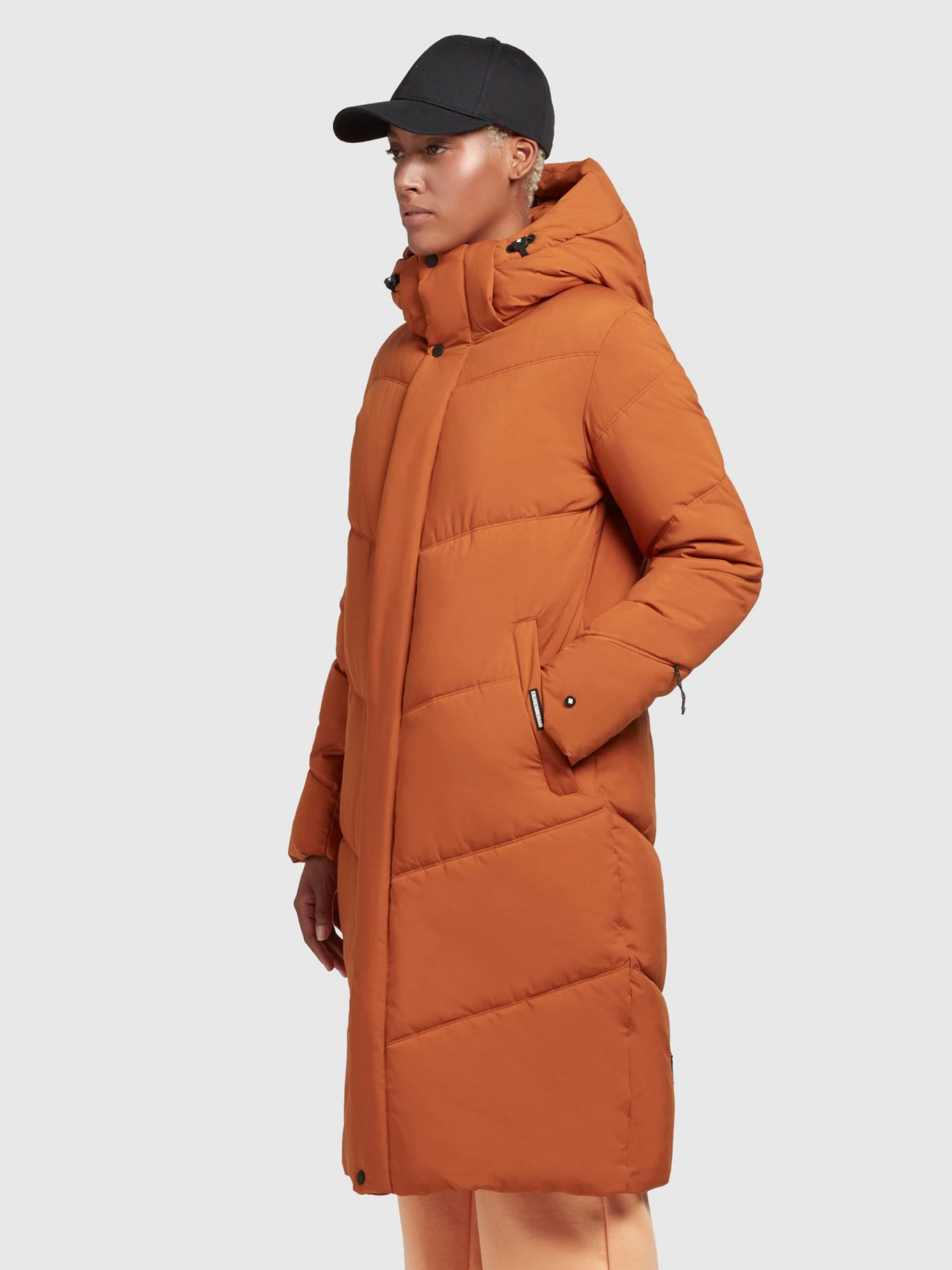 Khujo Manteaux Dhiver Manteau D’hiver Torino2 Femme Orange 5 Khujo Manteaux Dhiver Manteau D’hiver Torino2 Femme Orange - Image 5