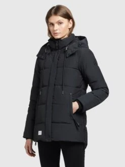 Khujo Vestes Dhiver Veste D’hiver Eunice Femme Noir 12 Khujo Vestes Dhiver Veste D’hiver Eunice Femme Noir -Khujo Boutique 8932686814d8763e76f20ebfe671ef88