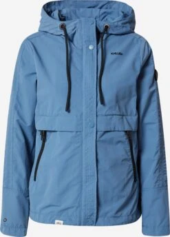 Khujo Vestes De Mi-saison Veste Mi-saison Zahira Femme Bleu-gris