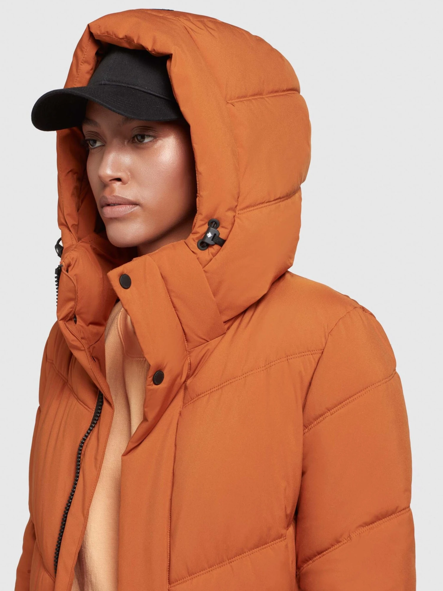 Khujo Manteaux Dhiver Manteau D’hiver Torino2 Femme Orange 7 Khujo Manteaux Dhiver Manteau D’hiver Torino2 Femme Orange - Image 7