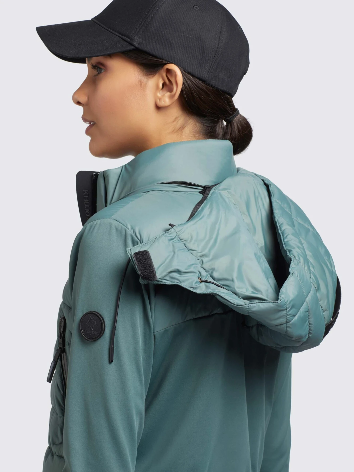 Khujo Vestes De Mi-saison Veste Mi-saison Dalis Matt Femme Jade 8 Khujo Vestes De Mi-saison Veste Mi-saison Dalis Matt Femme Jade - Image 8
