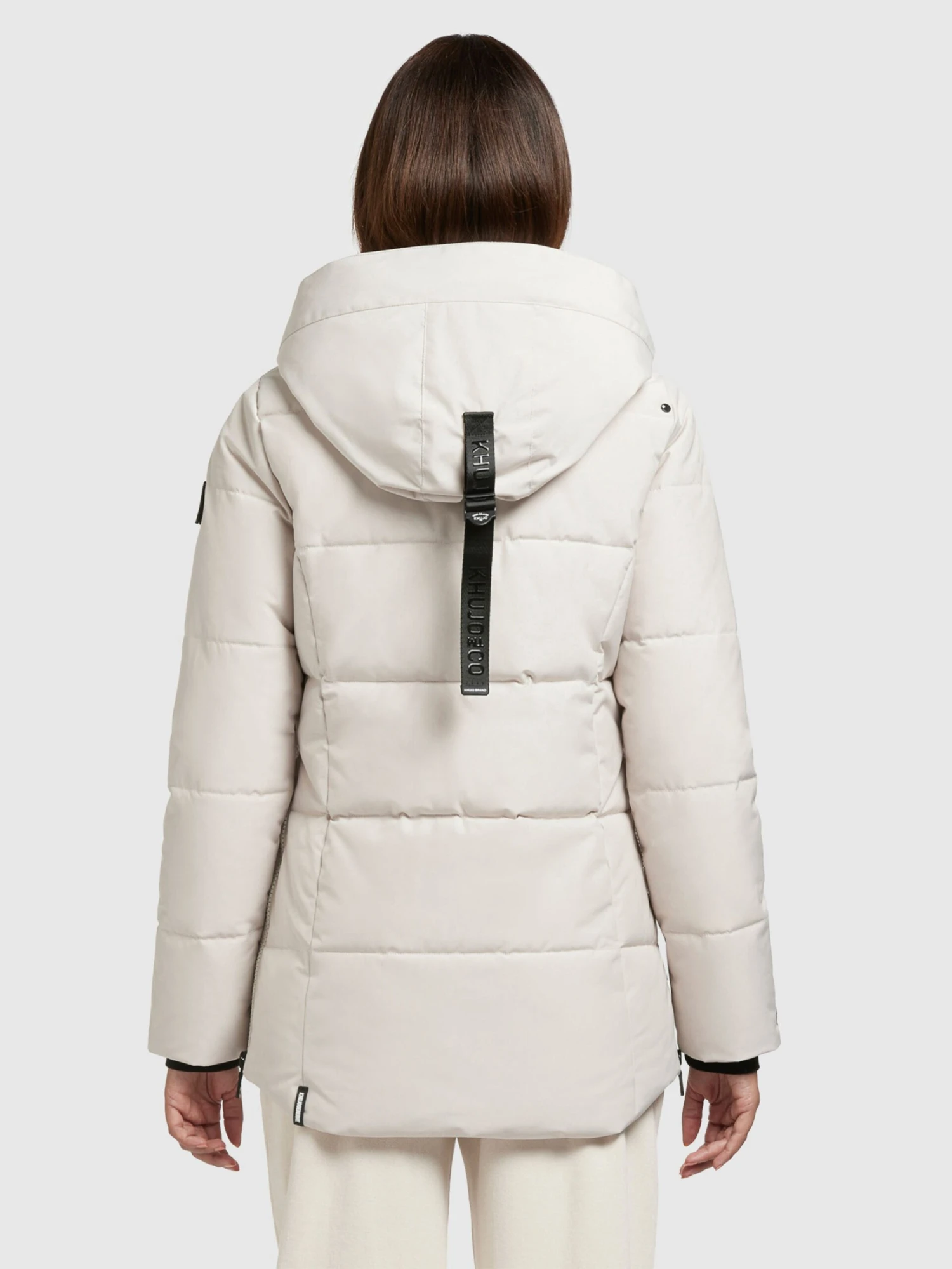 Khujo Vestes Dhiver Veste D’hiver Eunice Femme Blanc Cassé 4 Khujo Vestes Dhiver Veste D’hiver Eunice Femme Blanc Cassé - Image 4