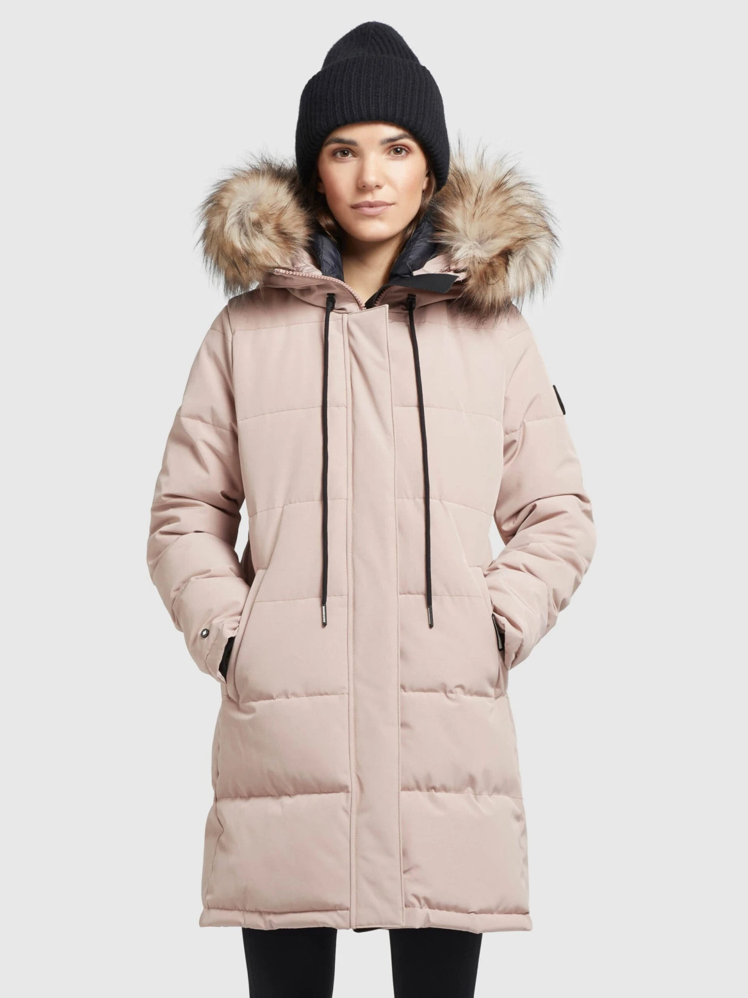 Khujo Manteaux Dhiver Manteau D’hiver Cloren Femme Rose 2 Khujo Manteaux Dhiver Manteau D’hiver Cloren Femme Rose - Image 2
