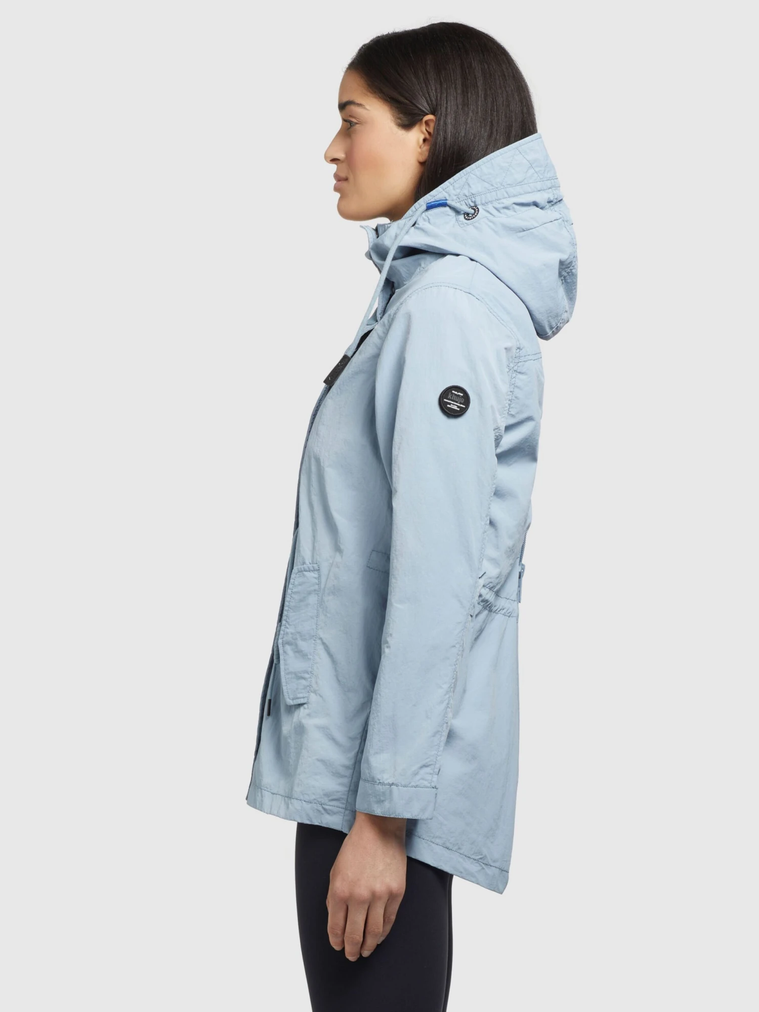Khujo Vestes De Mi-saison Veste Mi-saison CAIMA Femme Bleu Clair 4 Khujo Vestes De Mi-saison Veste Mi-saison CAIMA Femme Bleu Clair - Image 4