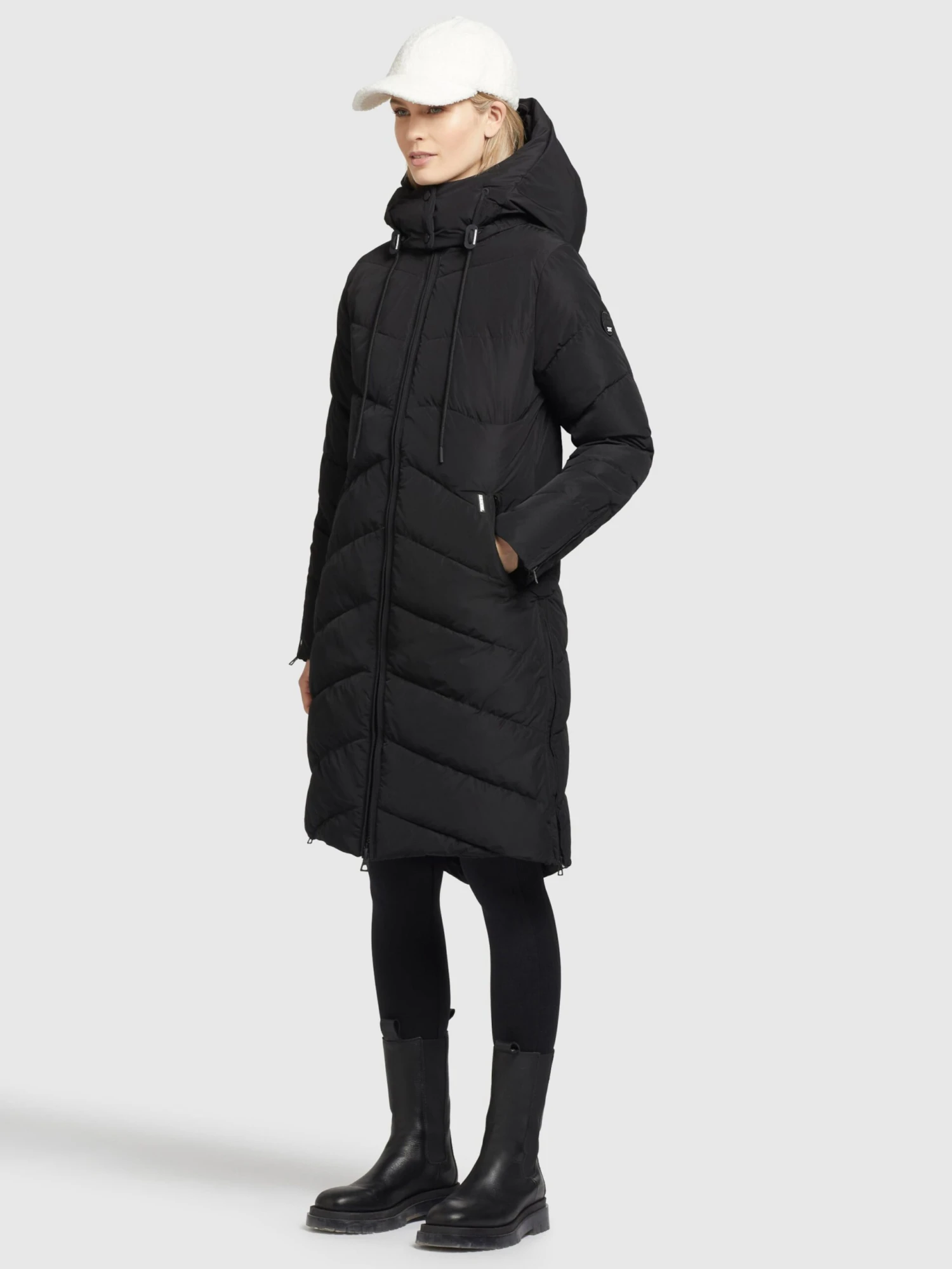 Khujo Manteaux Dhiver Manteau D’hiver Huba Femme Noir 6 Khujo Manteaux Dhiver Manteau D’hiver Huba Femme Noir - Image 6