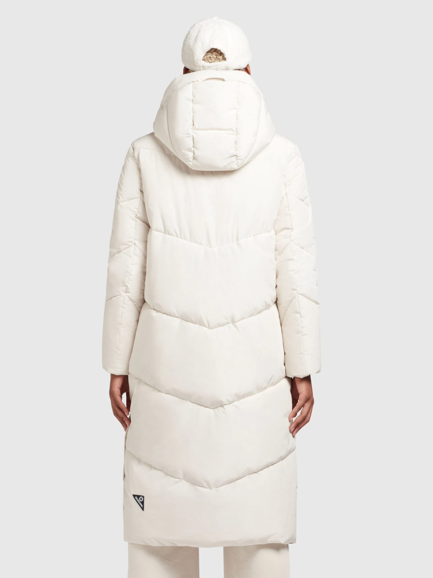 Khujo Manteaux Dhiver Manteau D’hiver Sonje 4 Femme Blanc Cassé 4 Khujo Manteaux Dhiver Manteau D’hiver Sonje 4 Femme Blanc Cassé - Image 4