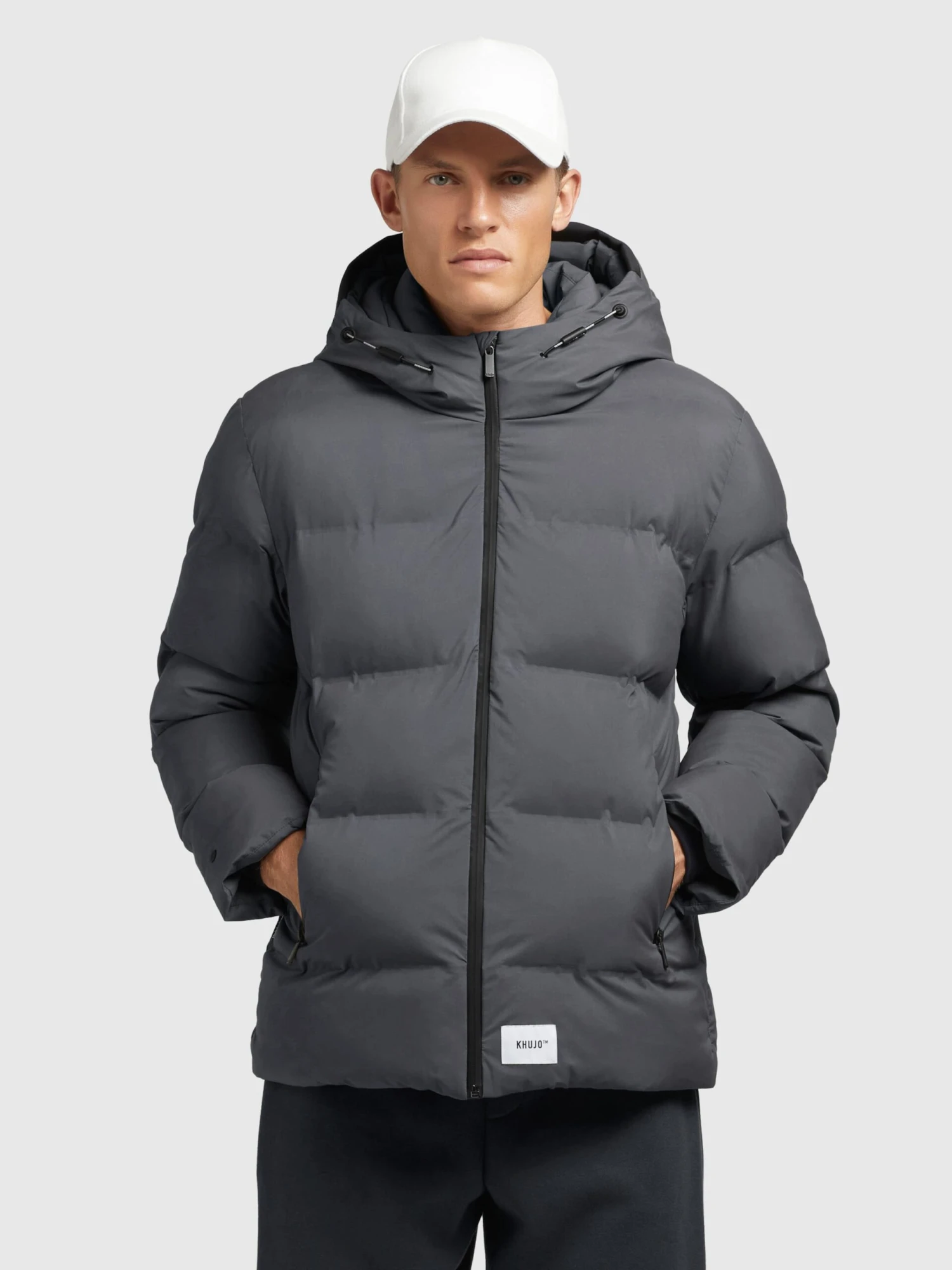 Khujo Vestes Dhiver Veste D’hiver Juff Homme Graphite 2 Khujo Vestes Dhiver Veste D’hiver Juff Homme Graphite - Image 2