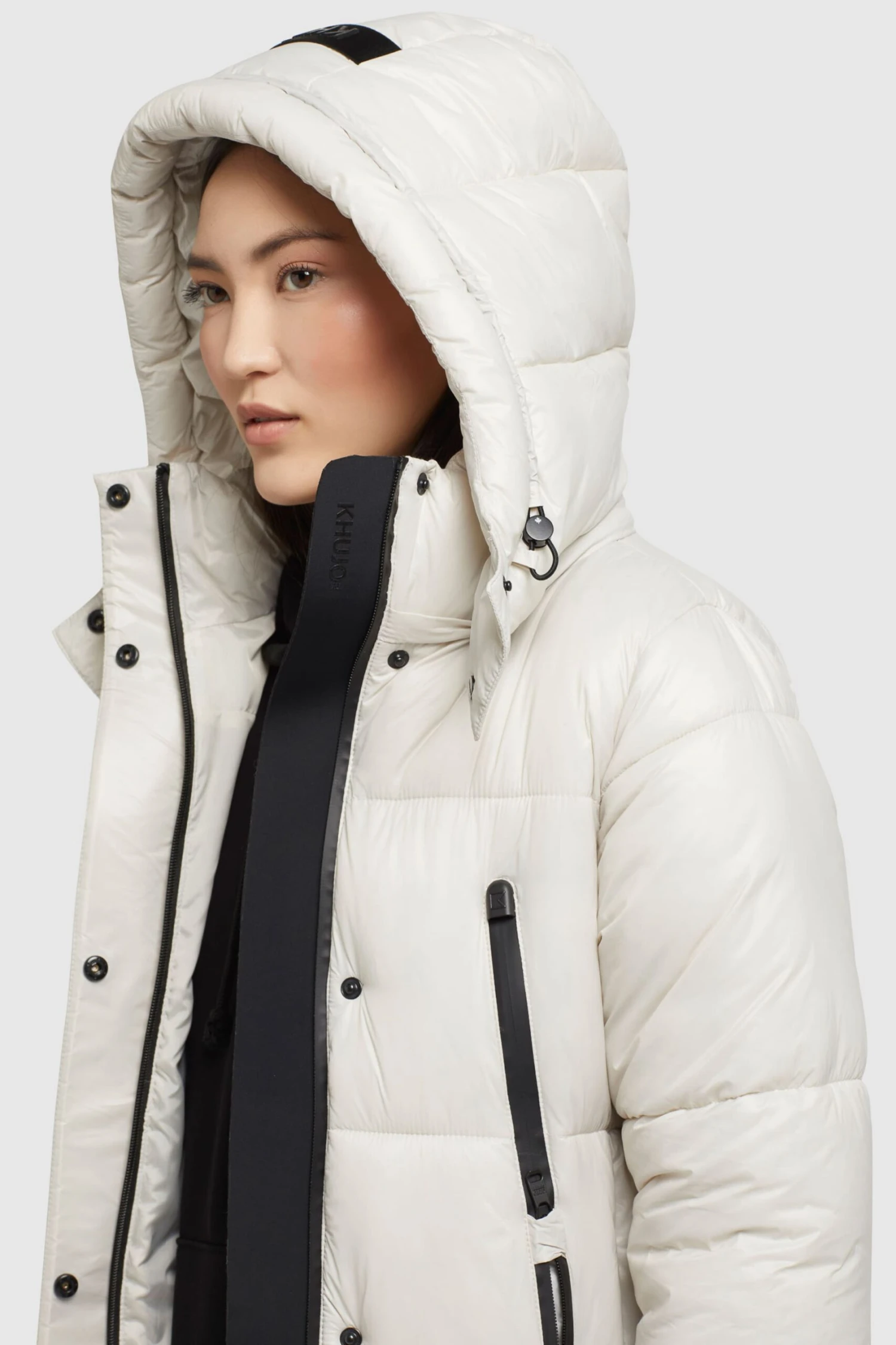 Khujo Manteaux Dhiver Manteau D’hiver Melona Femme Blanc Perle 7 Khujo Manteaux Dhiver Manteau D’hiver Melona Femme Blanc Perle - Image 7