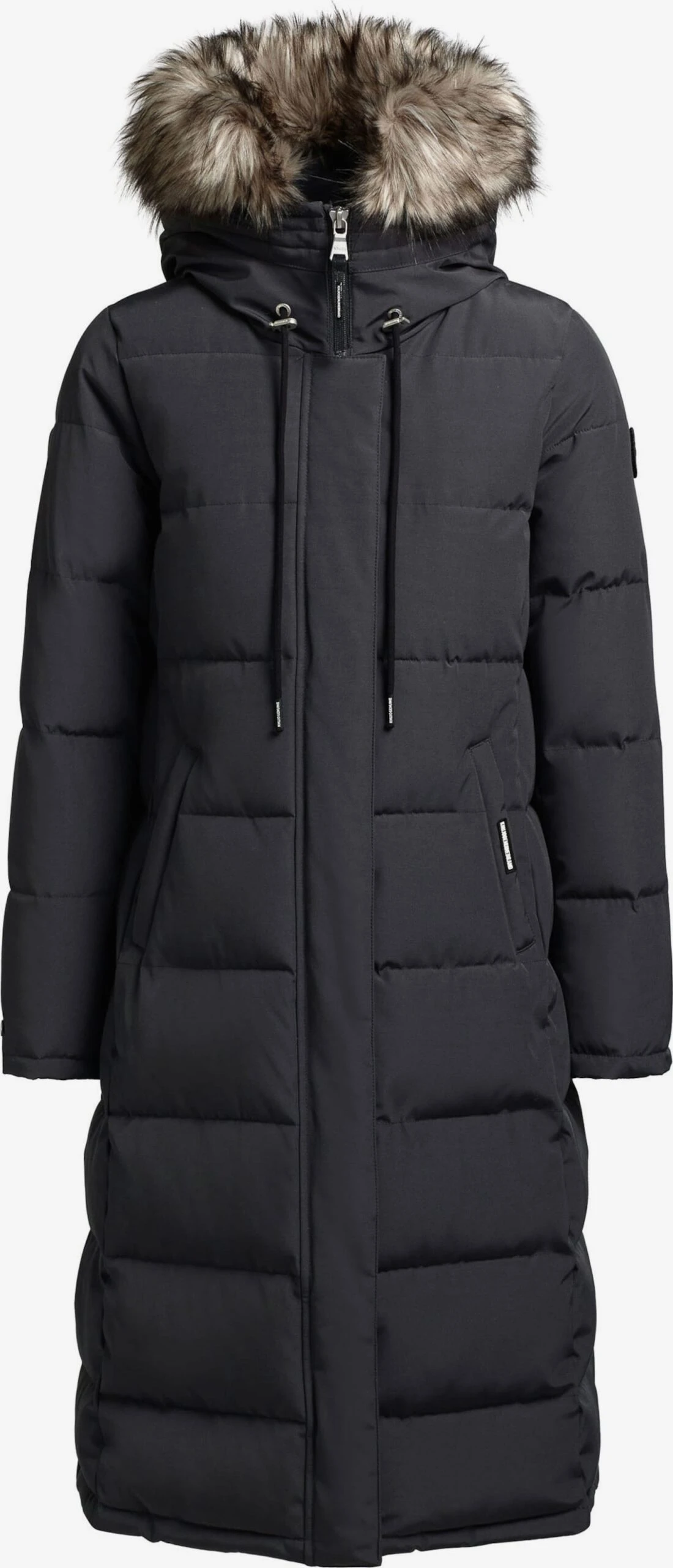 Khujo Manteaux Dhiver Manteau D’hiver LOLL Femme Anthracite 1 Khujo Manteaux Dhiver Manteau D’hiver LOLL Femme Anthracite