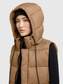 Khujo Vestes Sans Manches Gilet Eden Femme Noisette 14 Khujo Vestes Sans Manches Gilet Eden Femme Noisette -Khujo Boutique 8f2d5965c4c4e50f78a3525b9b72940c