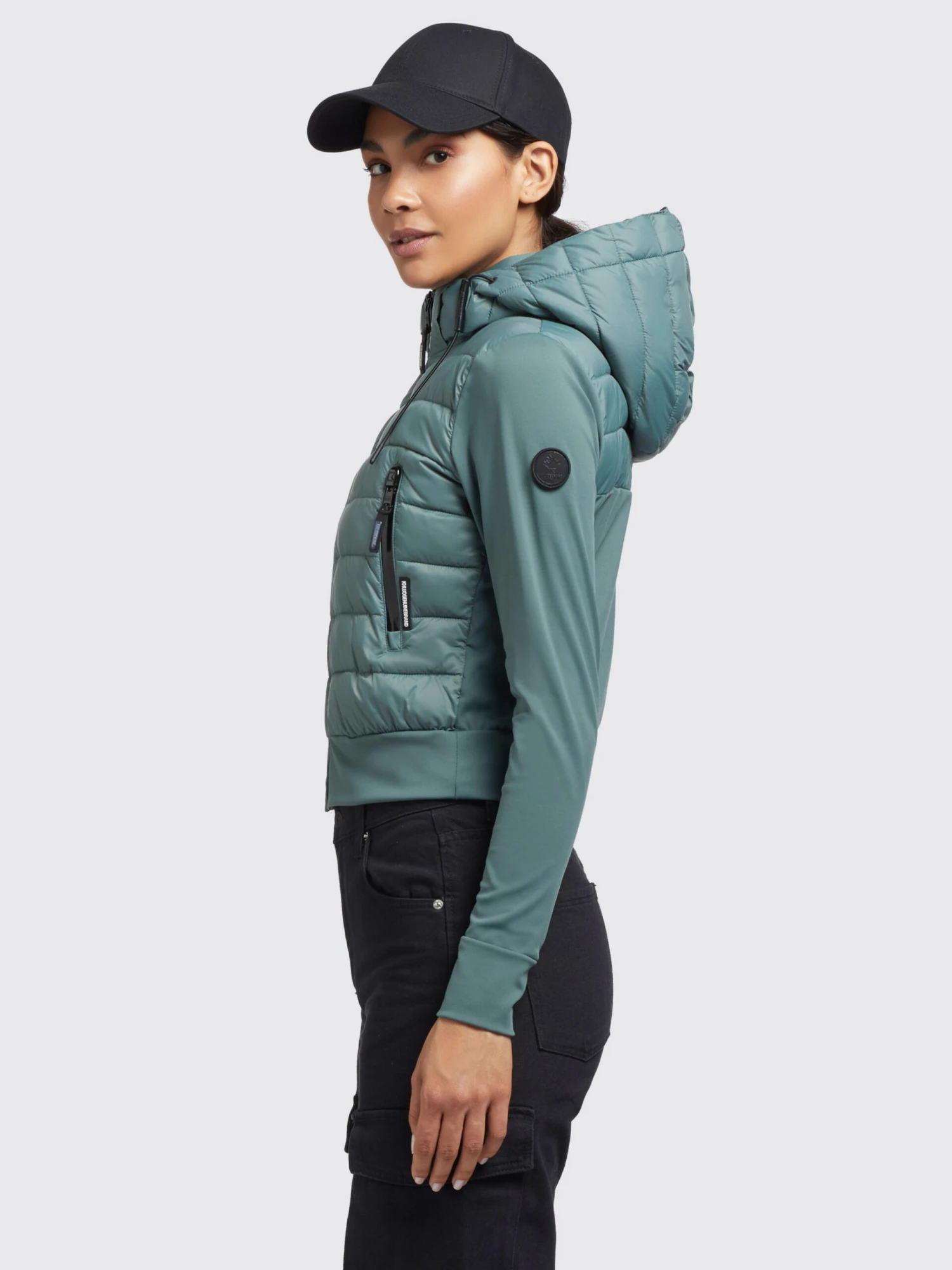 Khujo Vestes De Mi-saison Veste Mi-saison Dalis Matt Femme Jade 5 Khujo Vestes De Mi-saison Veste Mi-saison Dalis Matt Femme Jade - Image 5