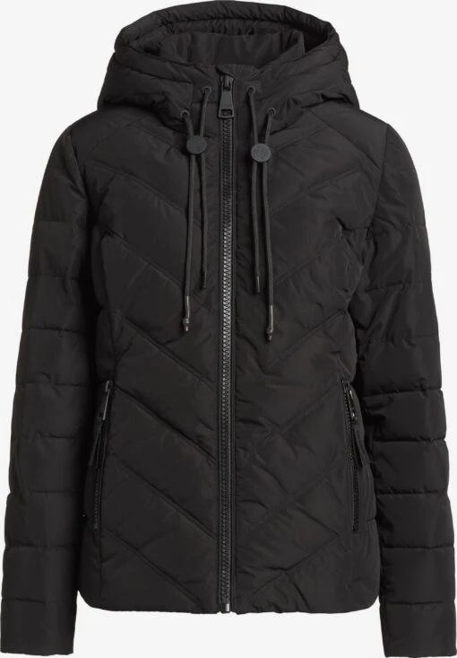 Khujo Vestes Dhiver Veste D’hiver Eija 2 Femme Noir