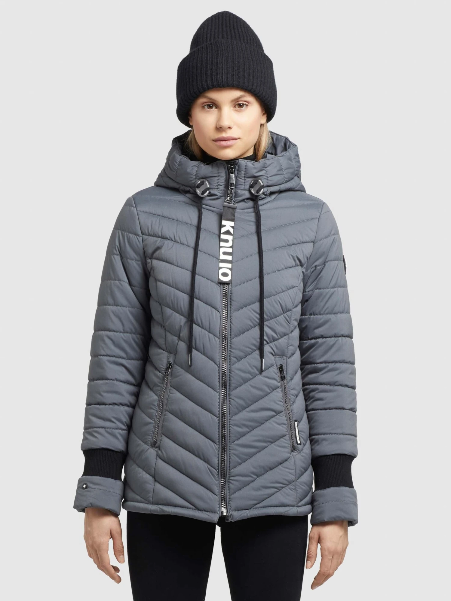 Khujo Vestes Dhiver Veste D’hiver Patt Femme Gris 2 Khujo Vestes Dhiver Veste D’hiver Patt Femme Gris - Image 2