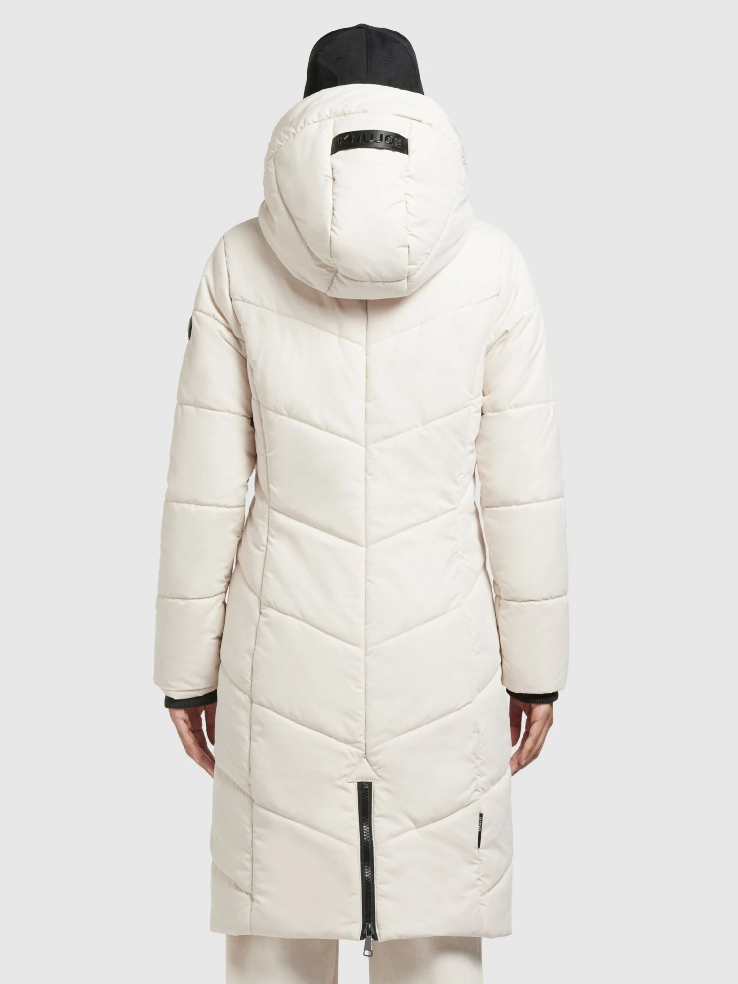 Khujo Manteaux Dhiver Manteau D’hiver Aribay 3 Femme Blanc Cassé 4 Khujo Manteaux Dhiver Manteau D’hiver Aribay 3 Femme Blanc Cassé - Image 4