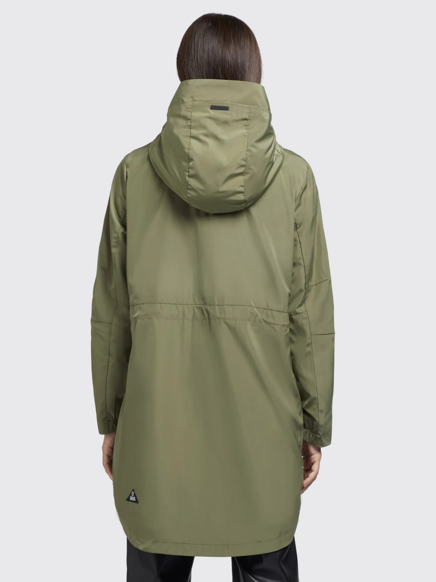 Khujo Manteaux De Mi-saison Manteau Mi-saison Ging Femme Olive 4 Khujo Manteaux De Mi-saison Manteau Mi-saison Ging Femme Olive - Image 4