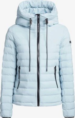 Khujo Vestes De Mi-saison Veste Mi-saison LOVINA4 MATT Femme Bleu Clair