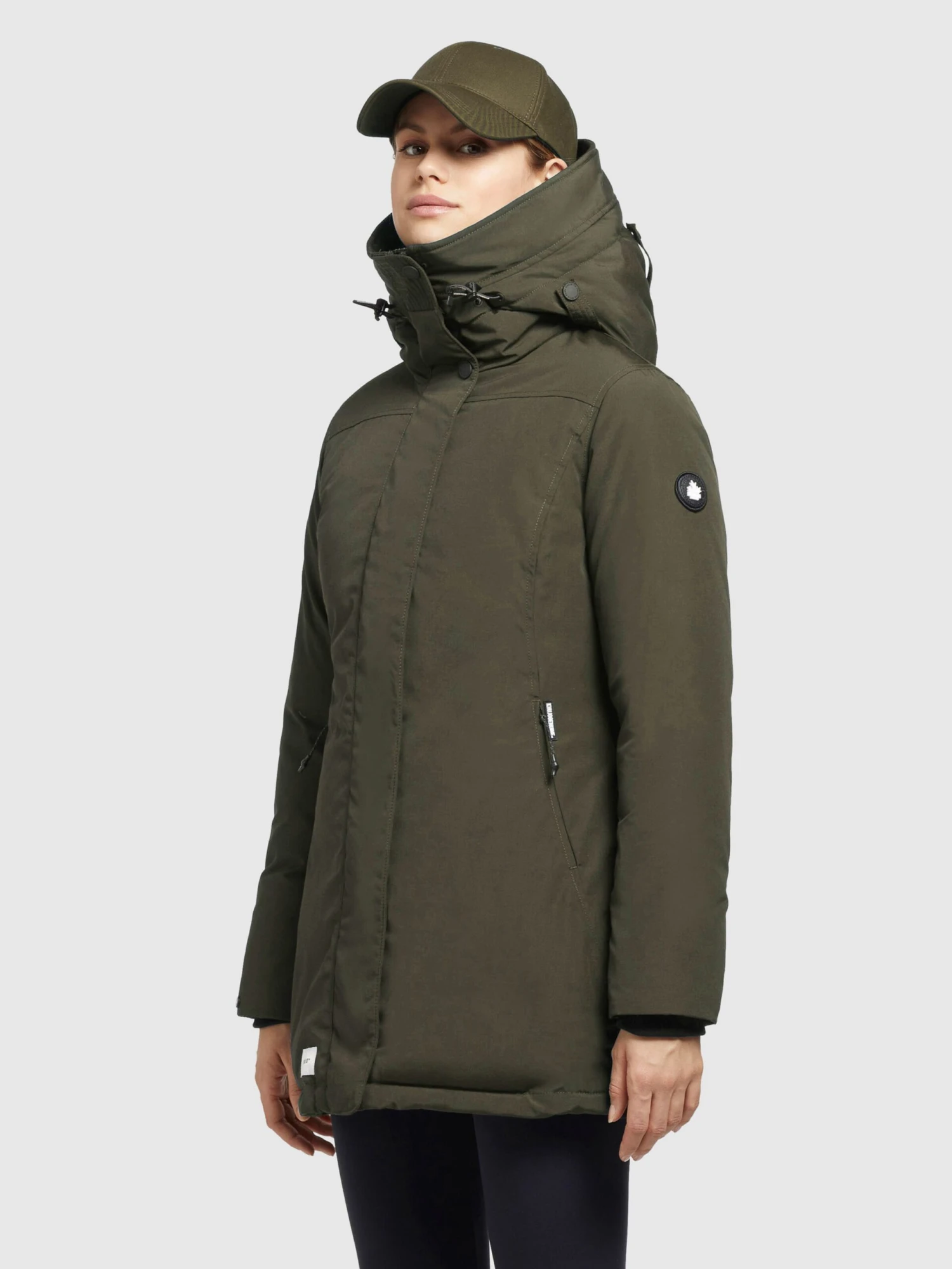 Khujo Vestes Dhiver Veste D’hiver Kanda 2 Femme Olive 5 Khujo Vestes Dhiver Veste D’hiver Kanda 2 Femme Olive - Image 5