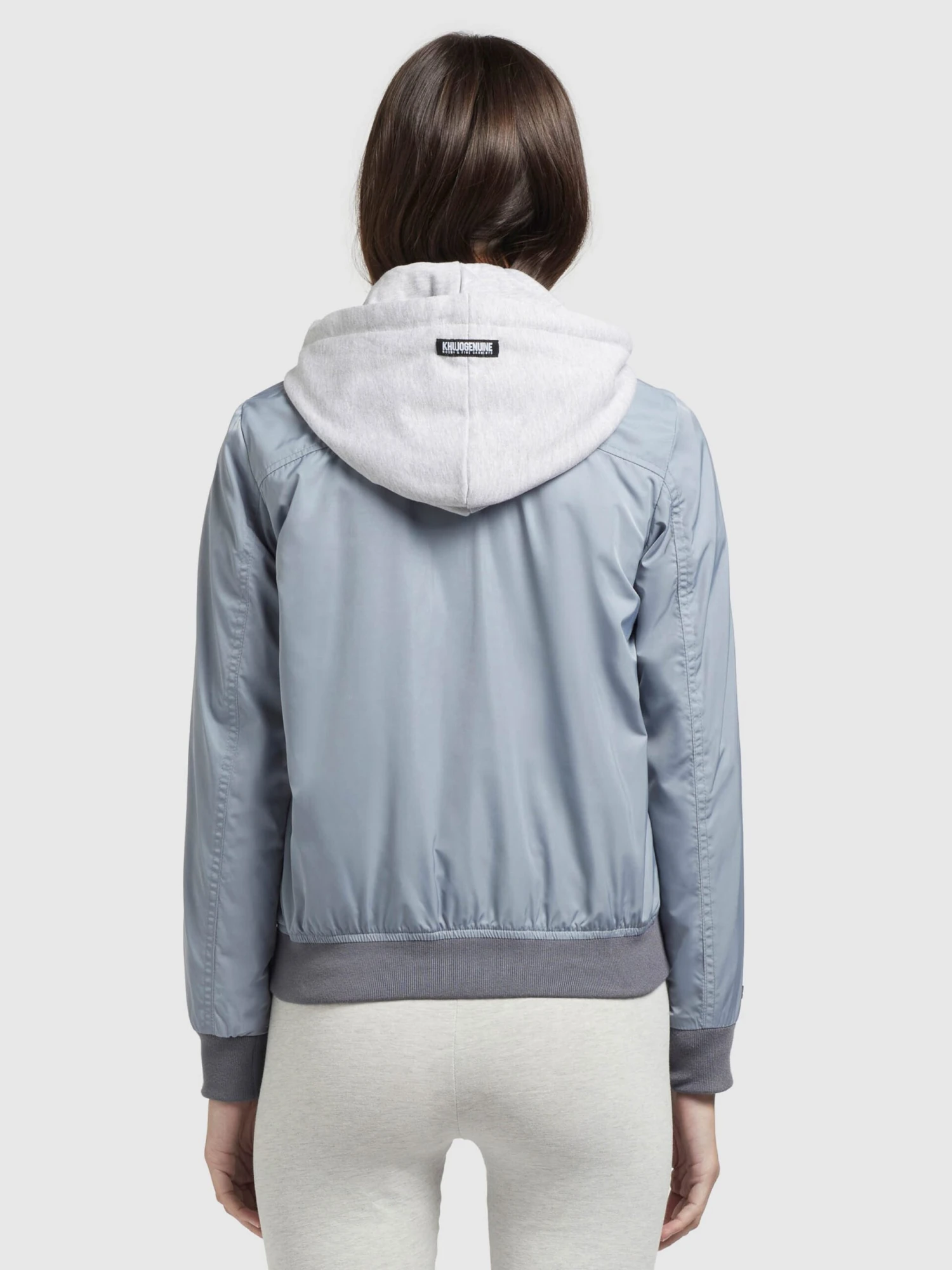 Khujo Vestes De Mi-saison Veste Mi-saison PERSEE Femme Bleu Clair / Gris 4 Khujo Vestes De Mi-saison Veste Mi-saison PERSEE Femme Bleu Clair / Gris - Image 4
