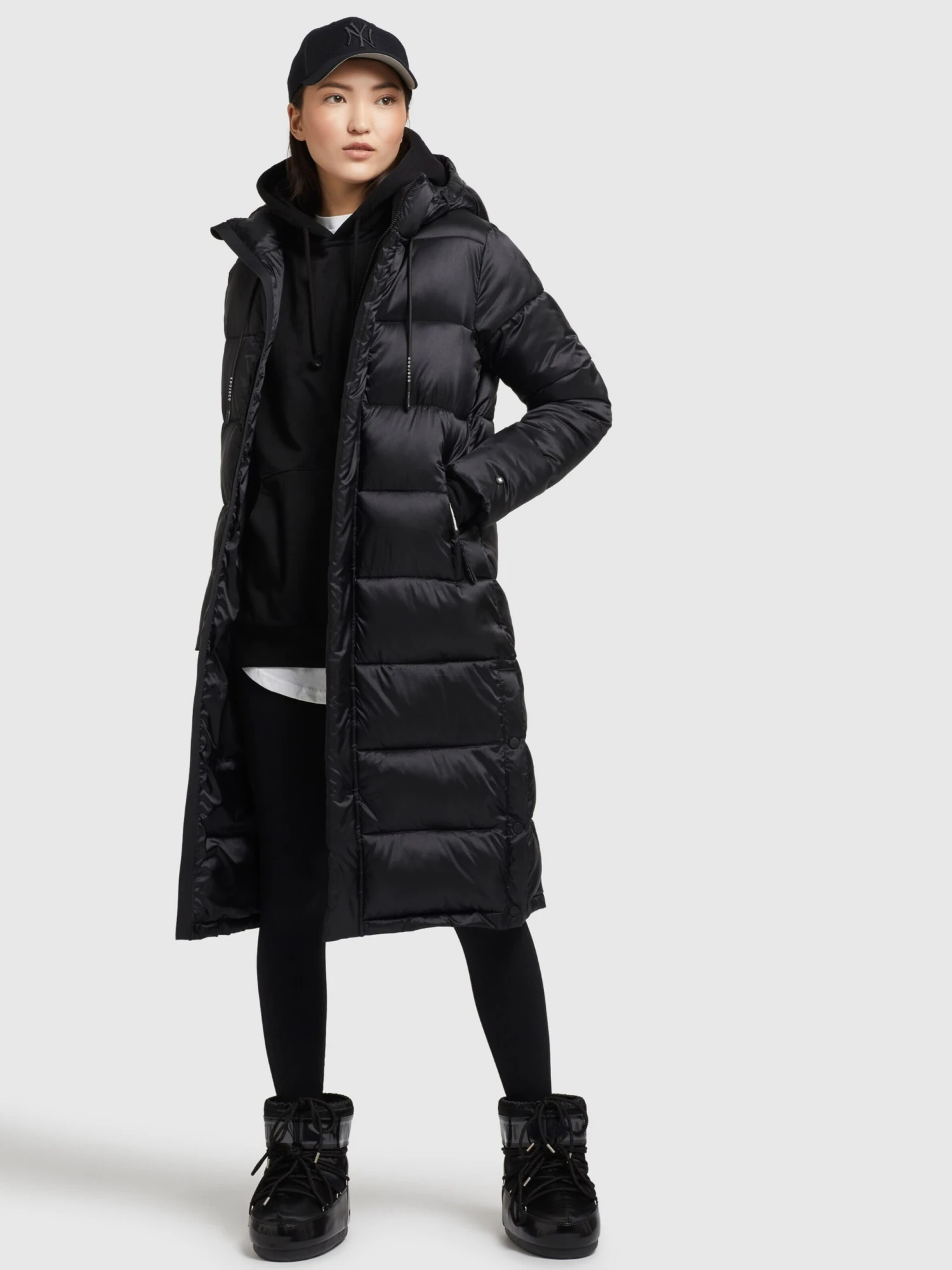 Khujo Manteaux Dhiver Manteau D’hiver Julina Femme Noir 6 Khujo Manteaux Dhiver Manteau D’hiver Julina Femme Noir - Image 6