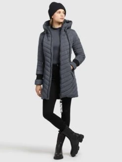 Khujo Manteaux Dhiver Manteau D’hiver Nita Femme Anthracite 13 Khujo Manteaux Dhiver Manteau D’hiver Nita Femme Anthracite -Khujo Boutique 9147799d65370b0d6d2917a55b650d78