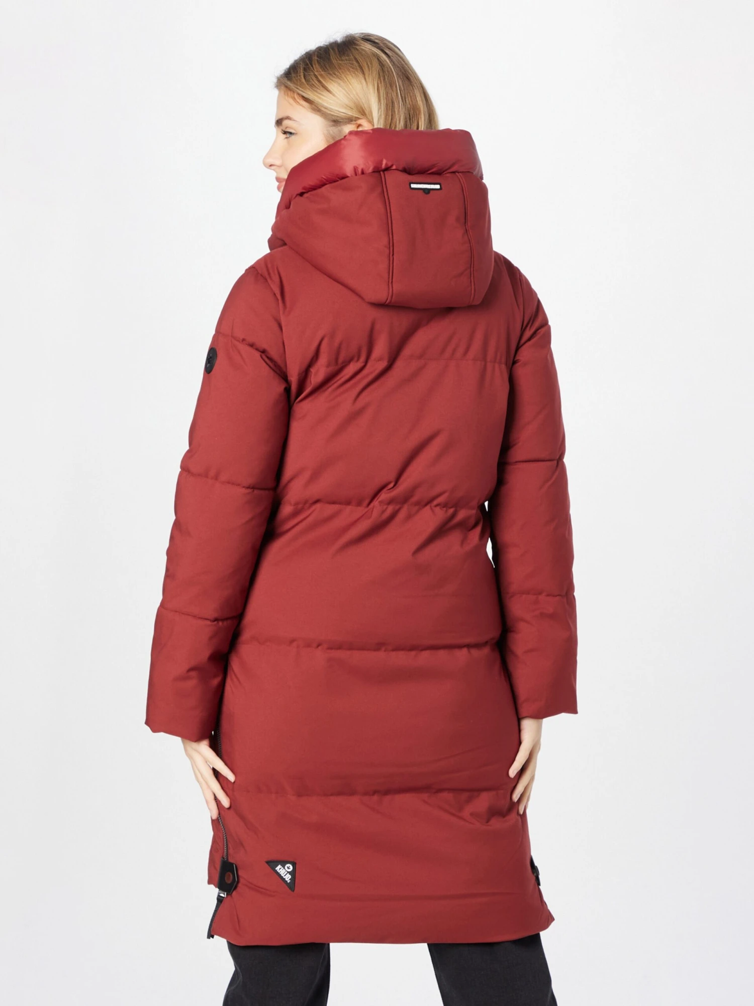 Khujo Manteaux Dhiver Manteau D’hiver Aniva Femme Rouge Carmin 3 Khujo Manteaux Dhiver Manteau D’hiver Aniva Femme Rouge Carmin - Image 3