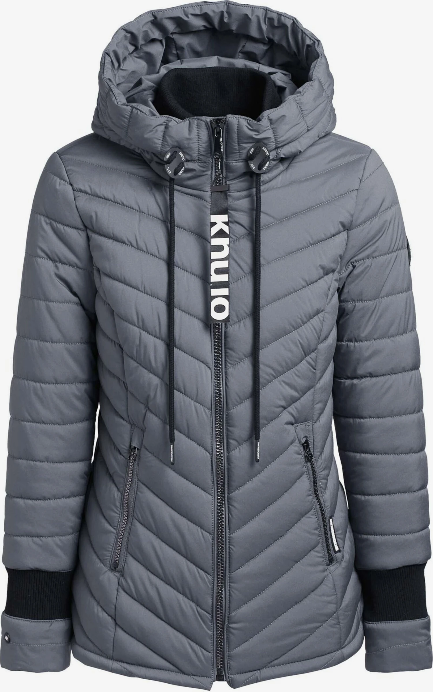 Khujo Vestes Dhiver Veste D’hiver Patt Femme Gris 1 Khujo Vestes Dhiver Veste D’hiver Patt Femme Gris
