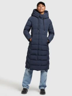 Khujo Manteaux Dhiver Manteau D’hiver Gamber Femme Bleu Foncé 10 Khujo Manteaux Dhiver Manteau D’hiver Gamber Femme Bleu Foncé -Khujo Boutique 9382ca7163af4de96d1052558db7f837