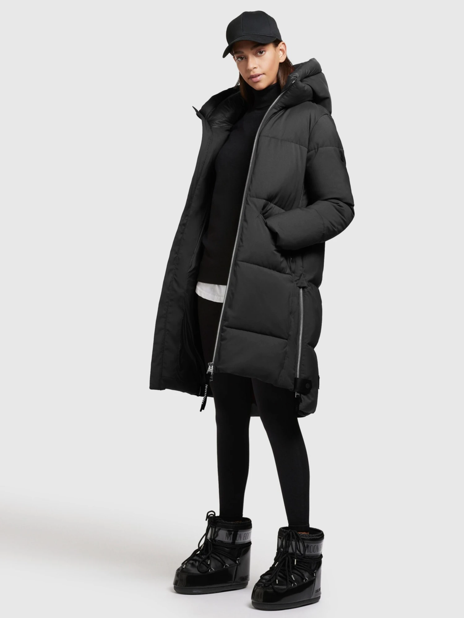 Khujo Manteaux Dhiver Manteau D’hiver Aniva Femme Noir 3 Khujo Manteaux Dhiver Manteau D’hiver Aniva Femme Noir - Image 3