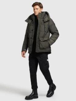 Khujo Vestes Dhiver Veste D’hiver Primero Homme Kaki 10 Khujo Vestes Dhiver Veste D’hiver Primero Homme Kaki -Khujo Boutique 9450915e5ae77dd065daf59f3327a707