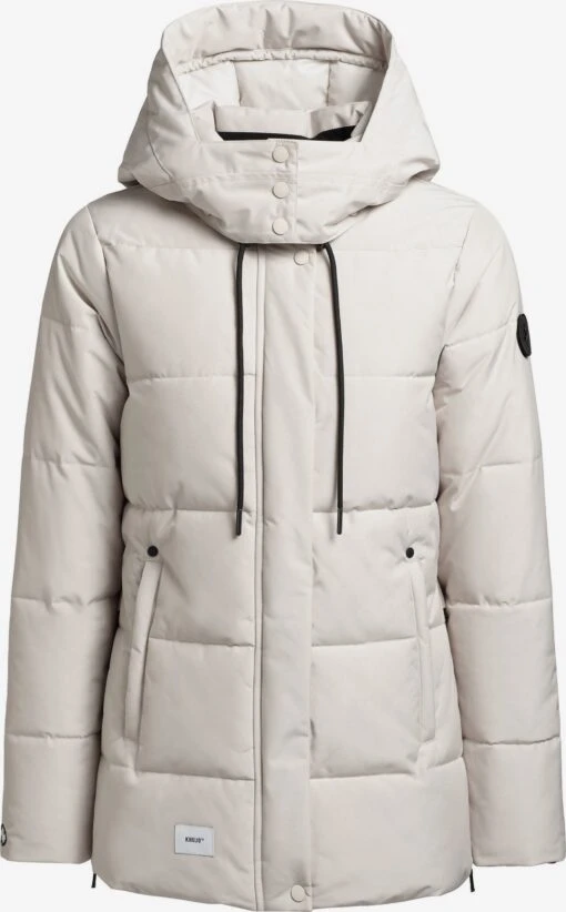 Khujo Vestes Dhiver Veste D’hiver Eunice Femme Blanc Cassé
