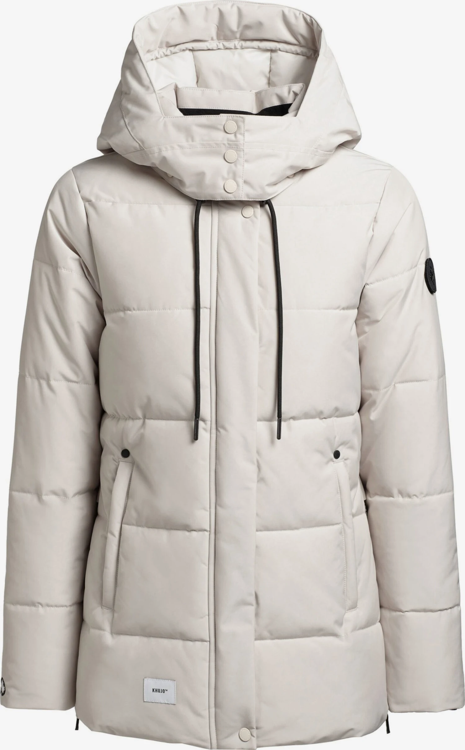 Khujo Vestes Dhiver Veste D’hiver Eunice Femme Blanc Cassé 1 Khujo Vestes Dhiver Veste D’hiver Eunice Femme Blanc Cassé