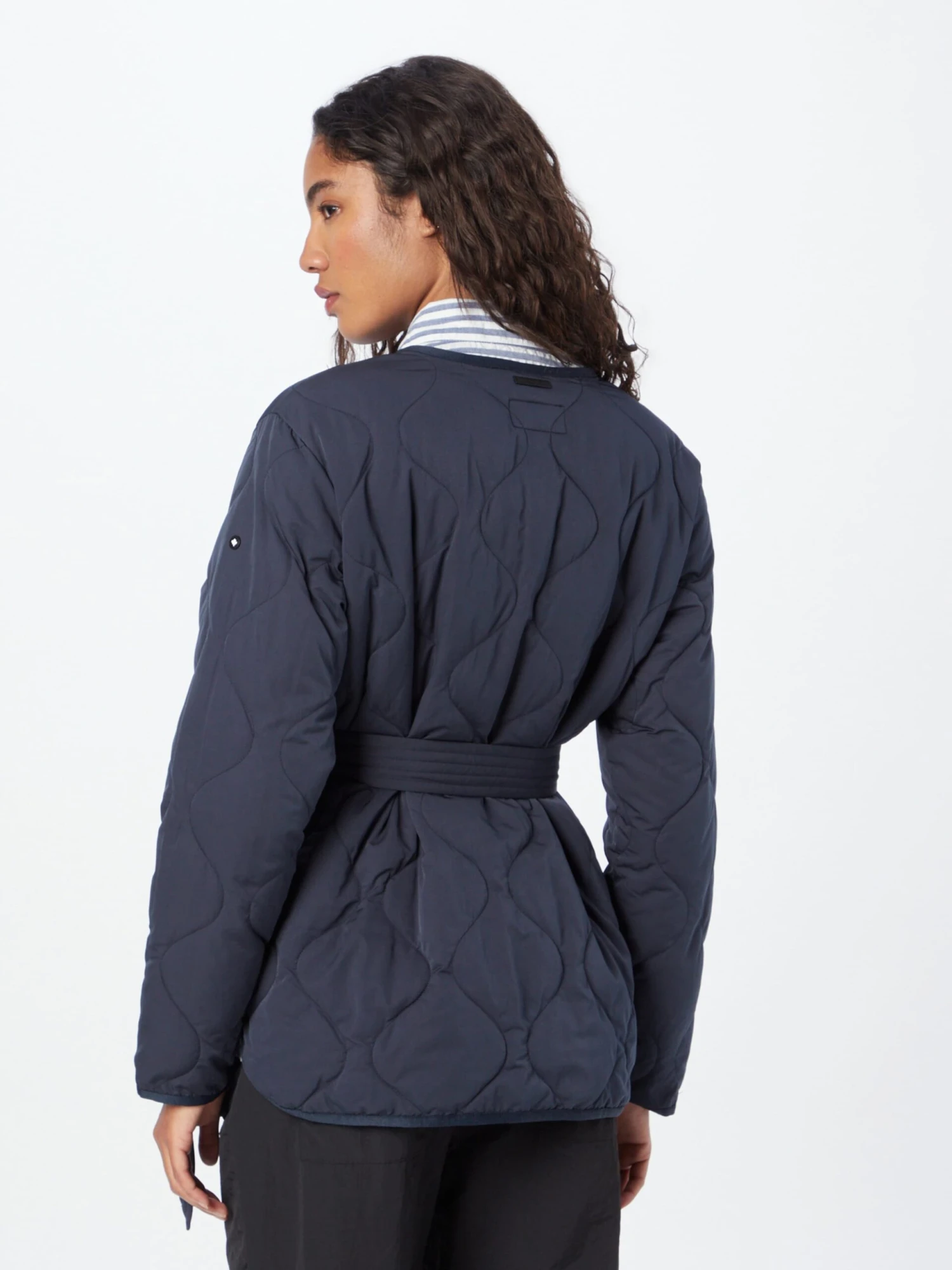 Khujo Vestes De Mi-saison Veste Mi-saison Yuna Femme Bleu Foncé 3 Khujo Vestes De Mi-saison Veste Mi-saison Yuna Femme Bleu Foncé - Image 3