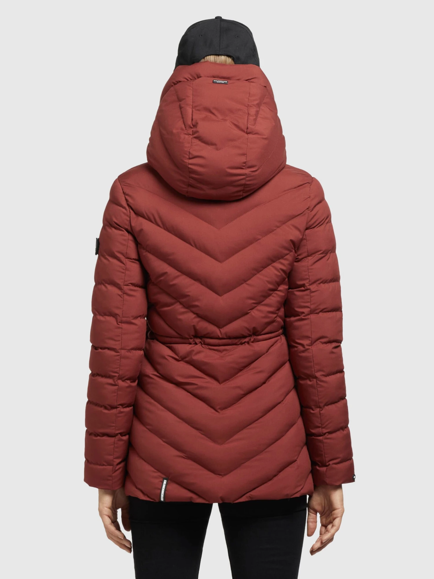 Khujo Vestes De Mi-saison Veste Mi-saison Noomi Femme Rouge Rouille 3 Khujo Vestes De Mi-saison Veste Mi-saison Noomi Femme Rouge Rouille - Image 3